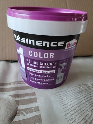 RESINE COLOR 500ML ROUGE BASQUE