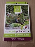 GRAINES DE FLEURS NOVA FLORE "CARRE POTAGER"