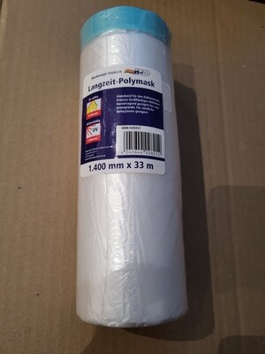 FILM DE PROTECTION POUR PEINTURE OU AUTRE 1400MM X33 MÈTRES