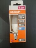 AMPOULE LED OSRAM E14 4.9W=40W 4000°