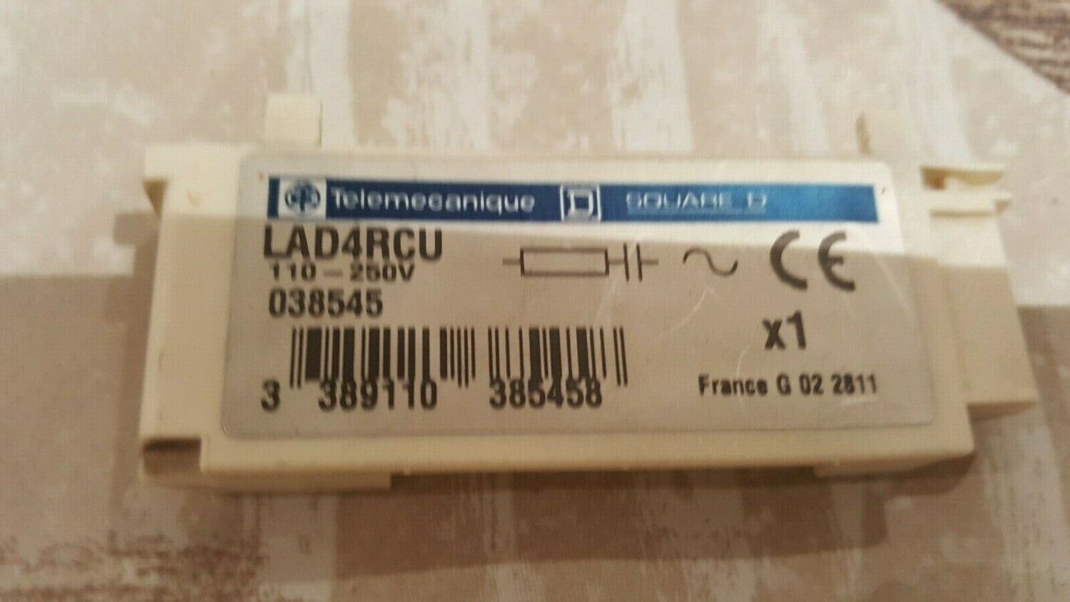 TELEMECANIQUE MODULE D ANTIPARASITAGE CIRCUIT RC 110 à 250 V AC - LAD4RCU N°1