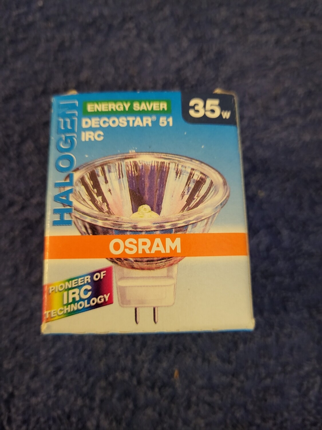 OSRAM 48865 WFL DECOSTAR 51 IRC 12V 35W GU5.3 38°
