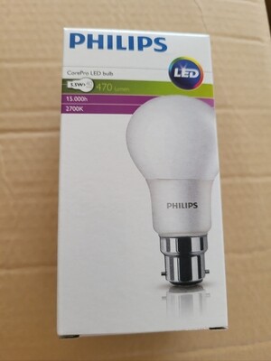 PHILIPS COREPRO LED BULB B22 5,5W=40W