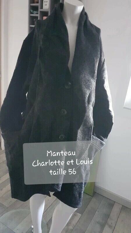 Manteau Charlotte et Louis taille 56 neuf sous blister