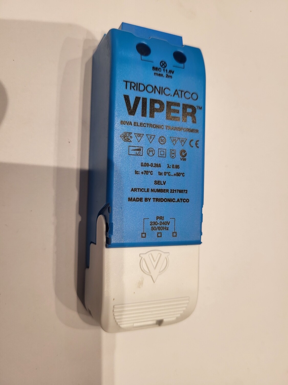 TRANSFORMATEUR TRIDONIC ATCO VIPER 60VA 240V