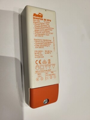 TRANSFORMATEUR RELCO MODÈLE MICRO 60 PFS RN1362 10-60W