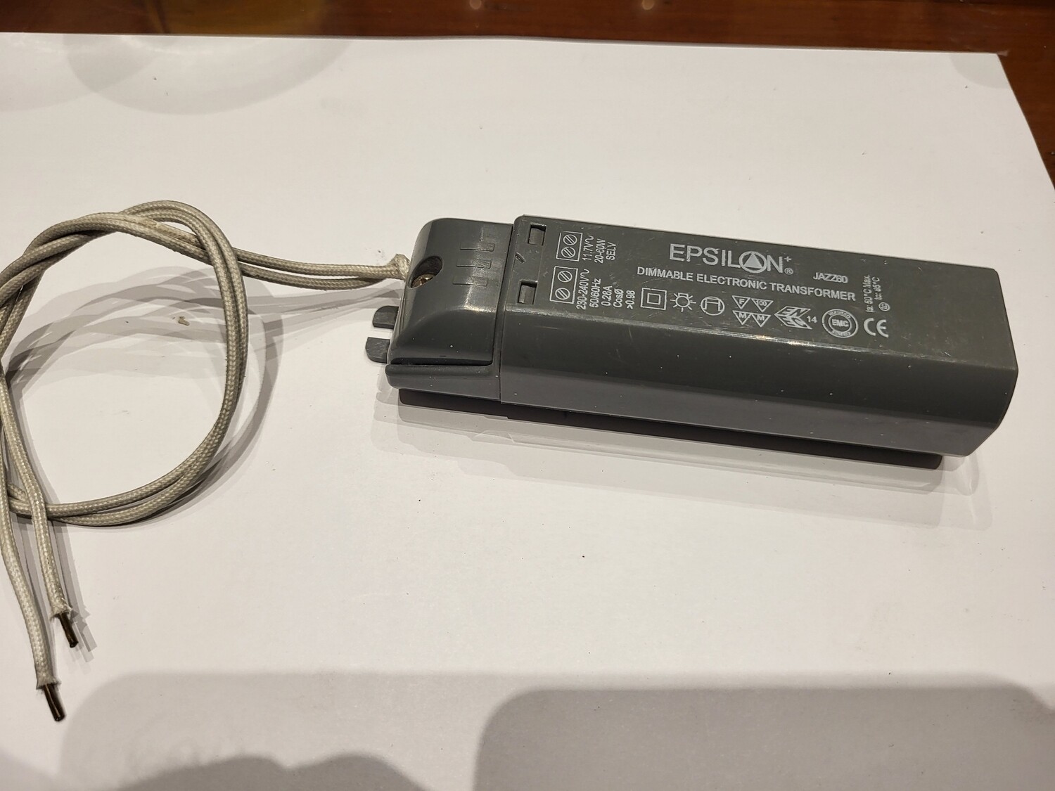 TRANSFORMATEUR EPSILON 20-60W DIMMABLE