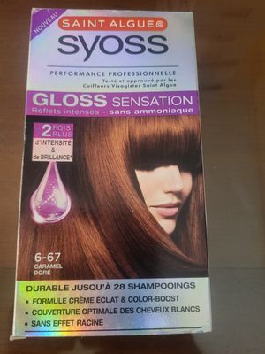1 X COLORATION SAINT ALGUE SYOSS " CARAMEL DORÉ "