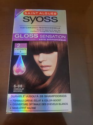 1 X COLORATION SAINT ALGUE SYOSS " CHOCOLAT BROWNIE "