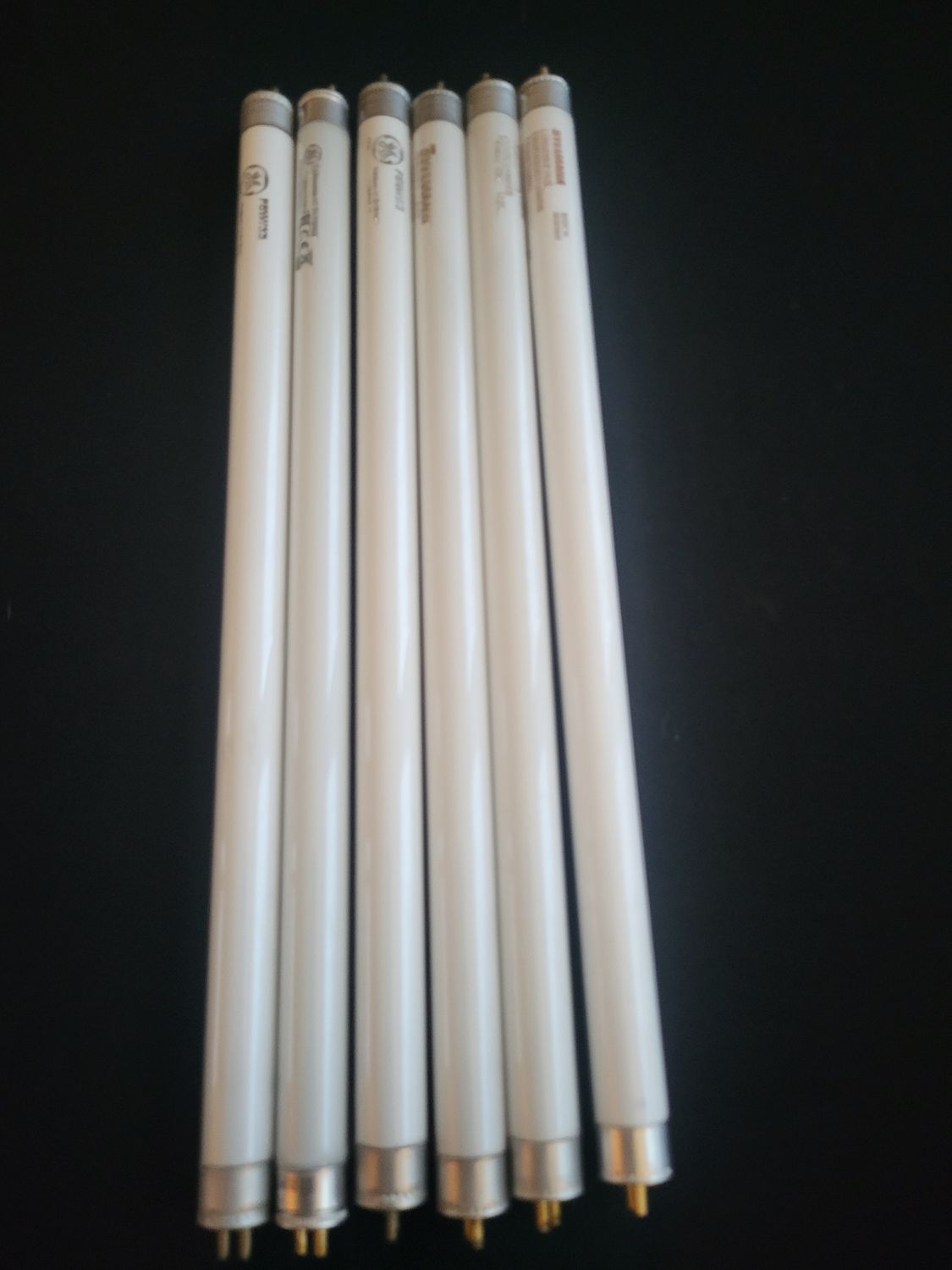 TUBES FLUORESCENTS 8W OCCASION LOT DE 6 PIÈCES