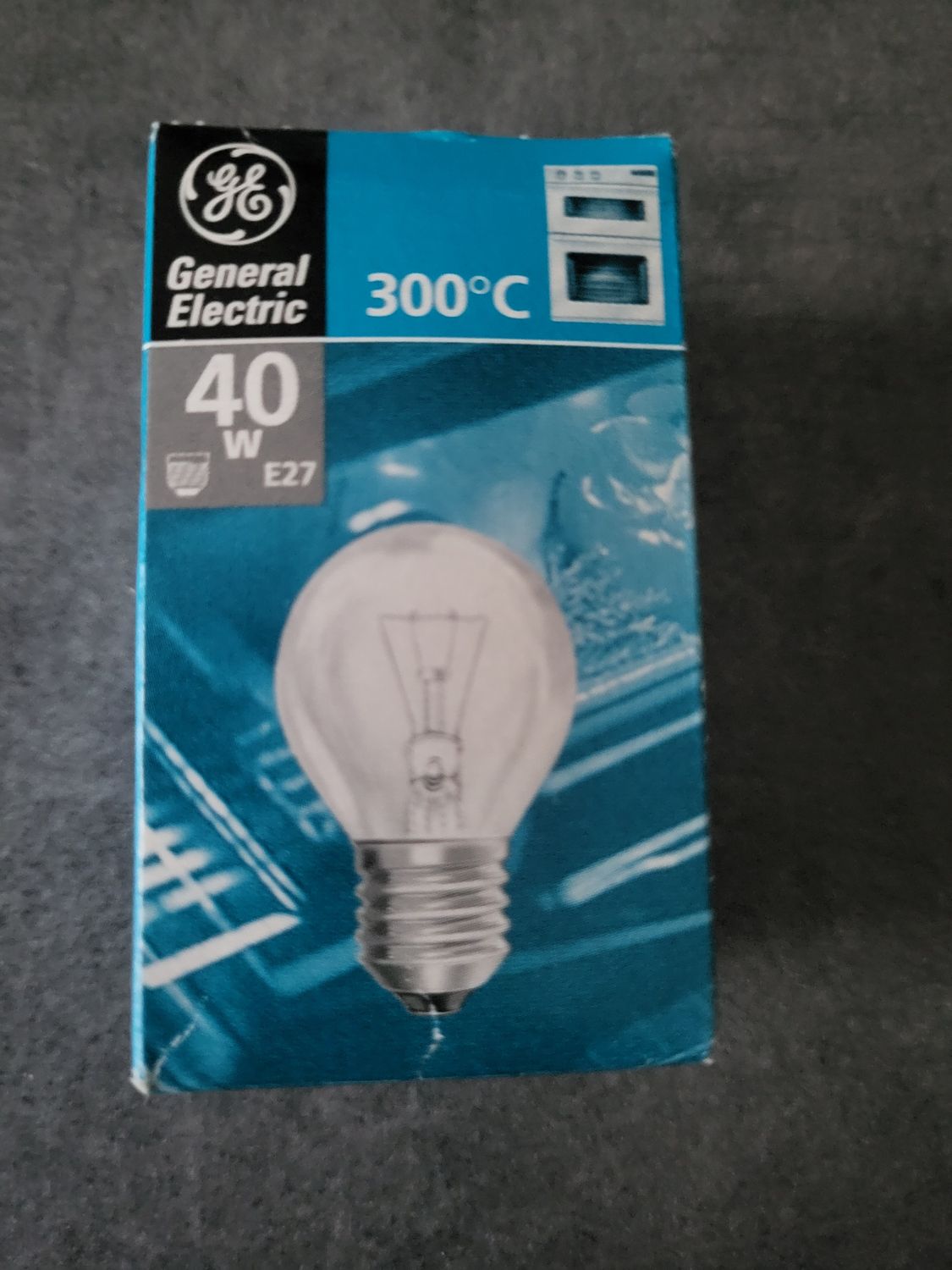 GÉNÉRAL ELECTRIC AMPOULE DE FOUR 300° 230V40W CULOT E27