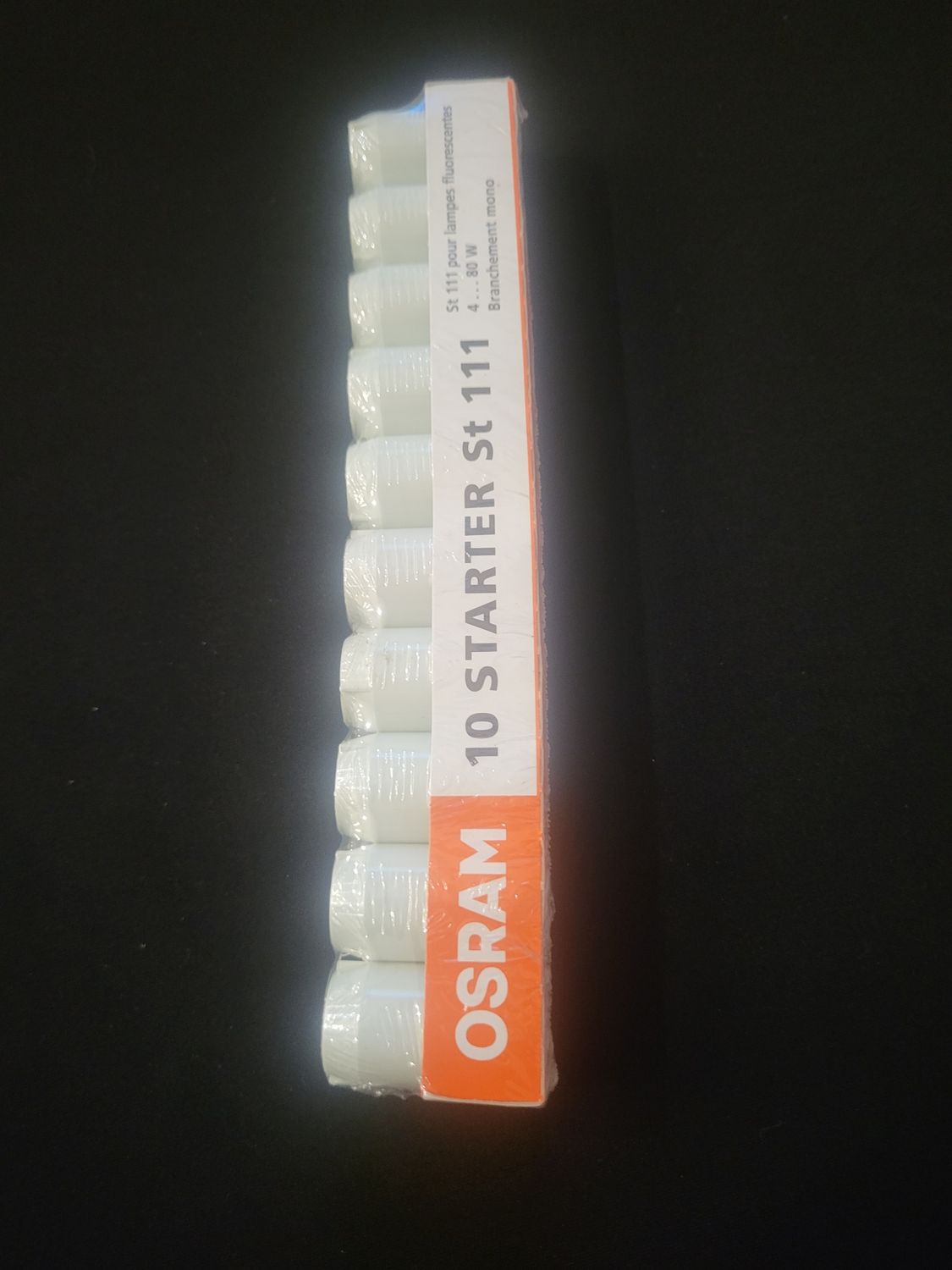 OSRAM LOT DE 10 STARTERS ST 111 POUR LAMPES FLUORESCENTES