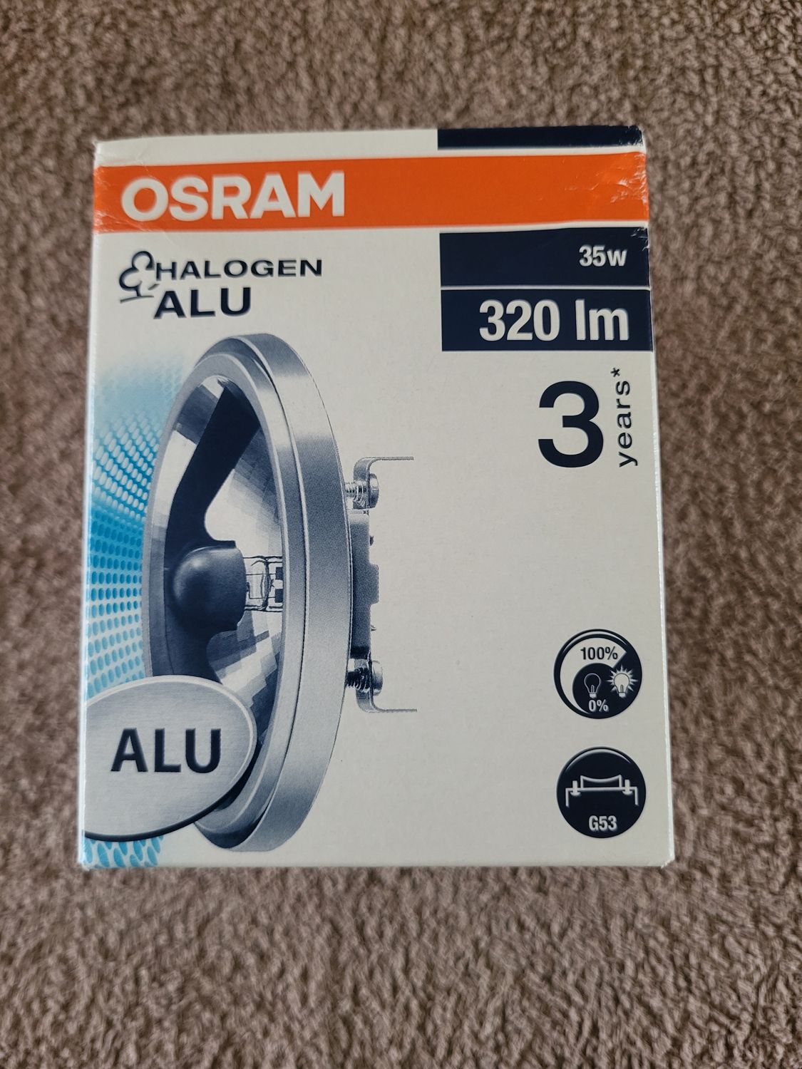 HALOSPOT 111 OSRAM 41832 FL 35W 12V 24° G53