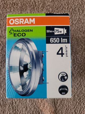 OSRAM HALOSPOT 111 ECO 50W=75W 12V 24° G53 48835 ECO FL