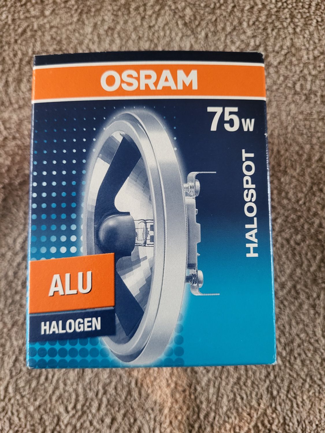 OSRAM HALOSPOT 111 75W 12V 24° G53 41840 FL