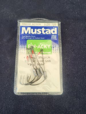 SACHET DE 4 HAMEÇONS MUSTAD SIZE 1/0