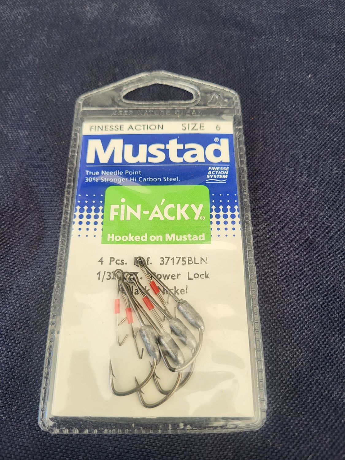 SACHET DE 4 HAMEÇONS MUSTAD SIZE 6
