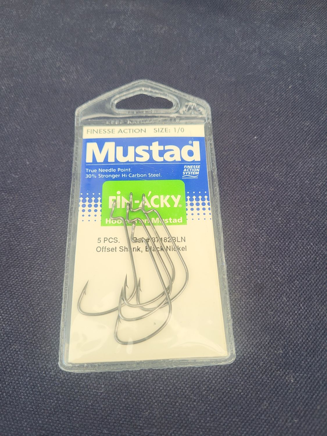 SACHET DE 5 HAMEÇONS MUSTAD SIZE 1/0