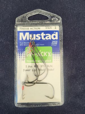 SACHET DE 5 HAMEÇONS MUSTAD SIZE 2