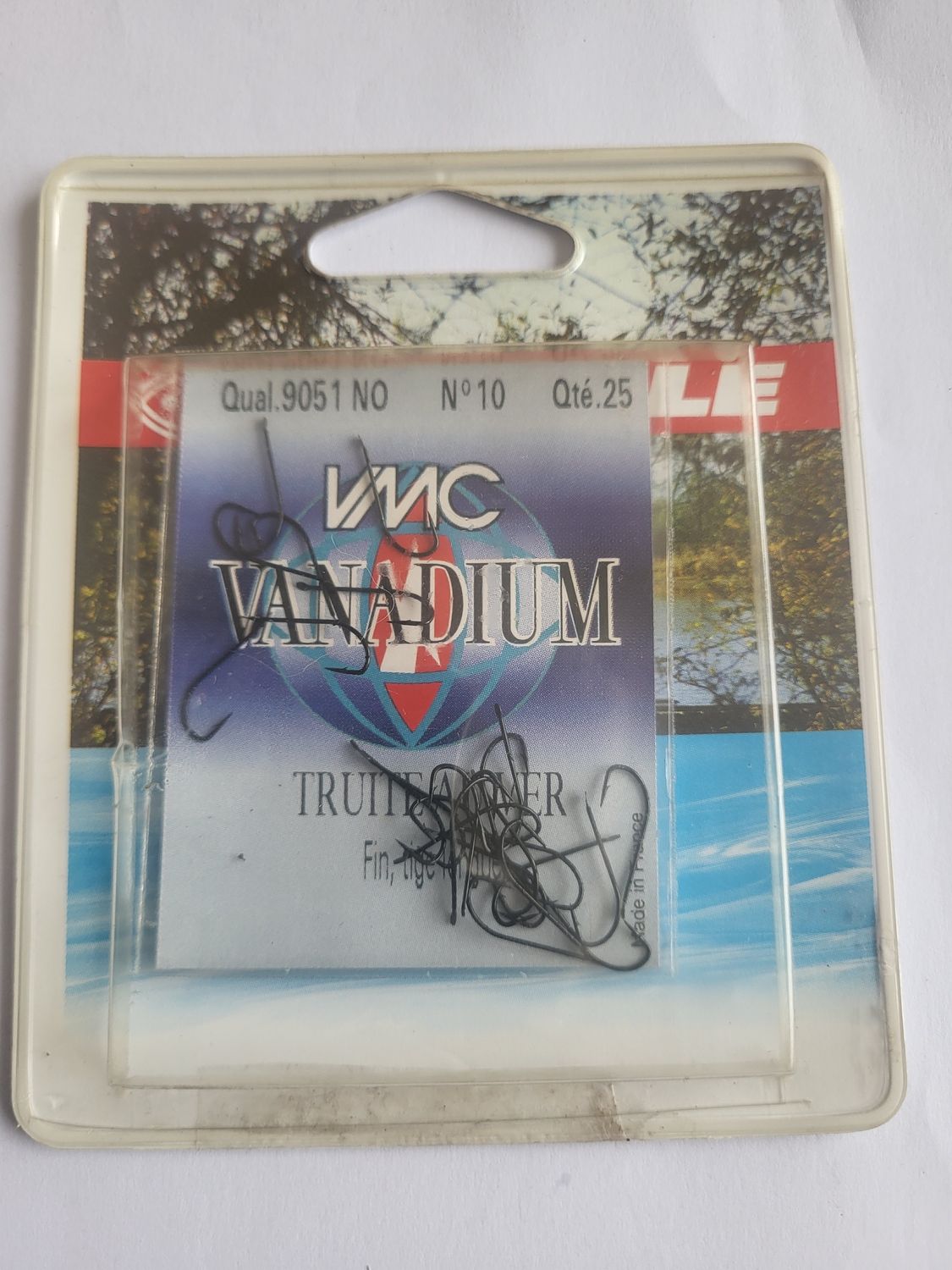 DUDULE 25 HAMEÇONS N°10 NON MONTÉS RÉFÉRENCE 9051 NO