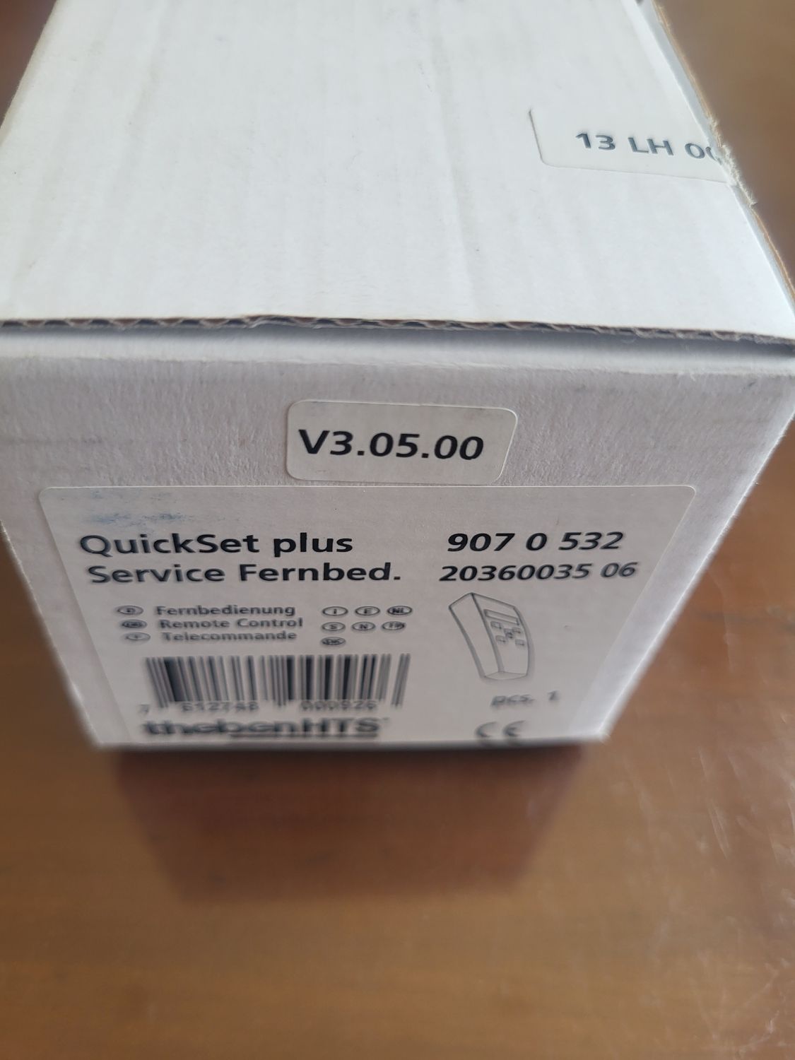TELECOMMANDE THEBEN HTS QUICKSET PLUS