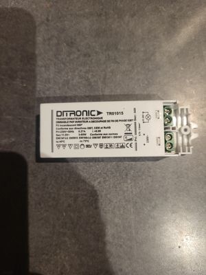 TRANSFORMATEUR ELECTRONIQUE  DITRONIC TR01015