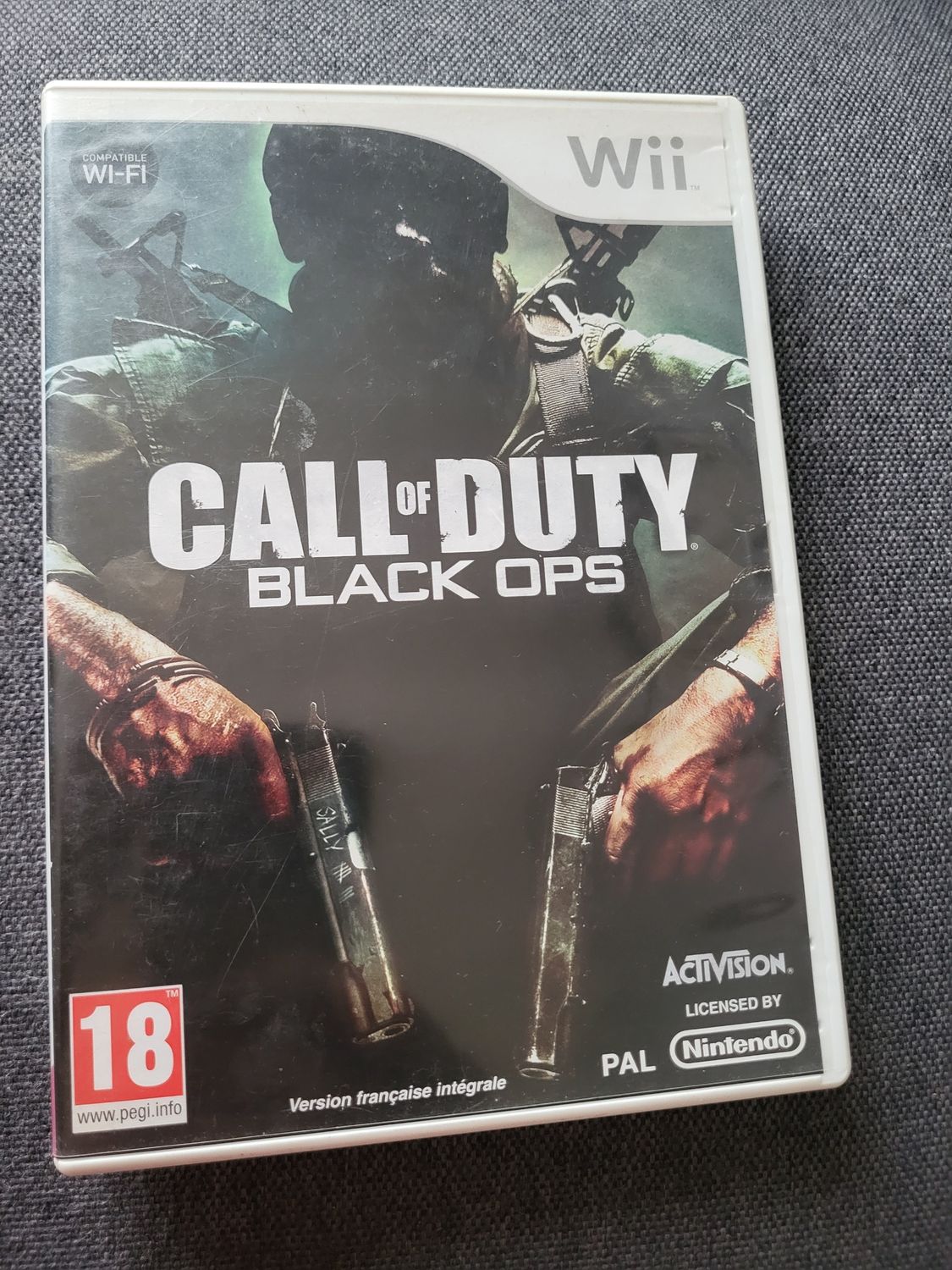 CALL OF DUTY BLACK OPS NINTENDO WII