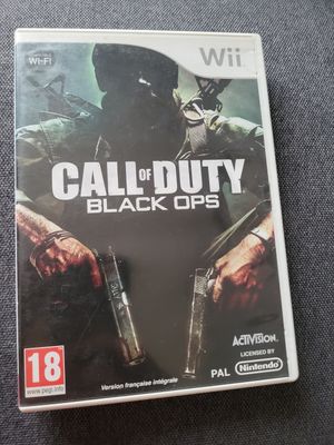 CALL OF DUTY BLACK OPS NINTENDO WII