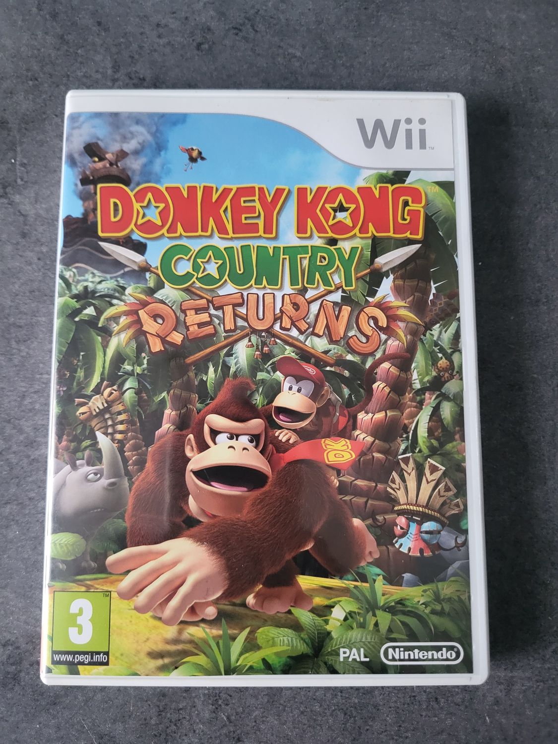 DONKEY KONG COUNTRY RETURNS JEU WII