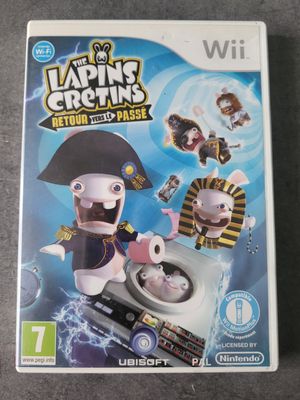 THE LAPINS CRÉTINS RETOUR VERS LE PASSÉ NINTENDO WII