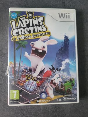 THE LAPINS CRÉTINS LA GROSSE AVENTURE NINTENDO WII