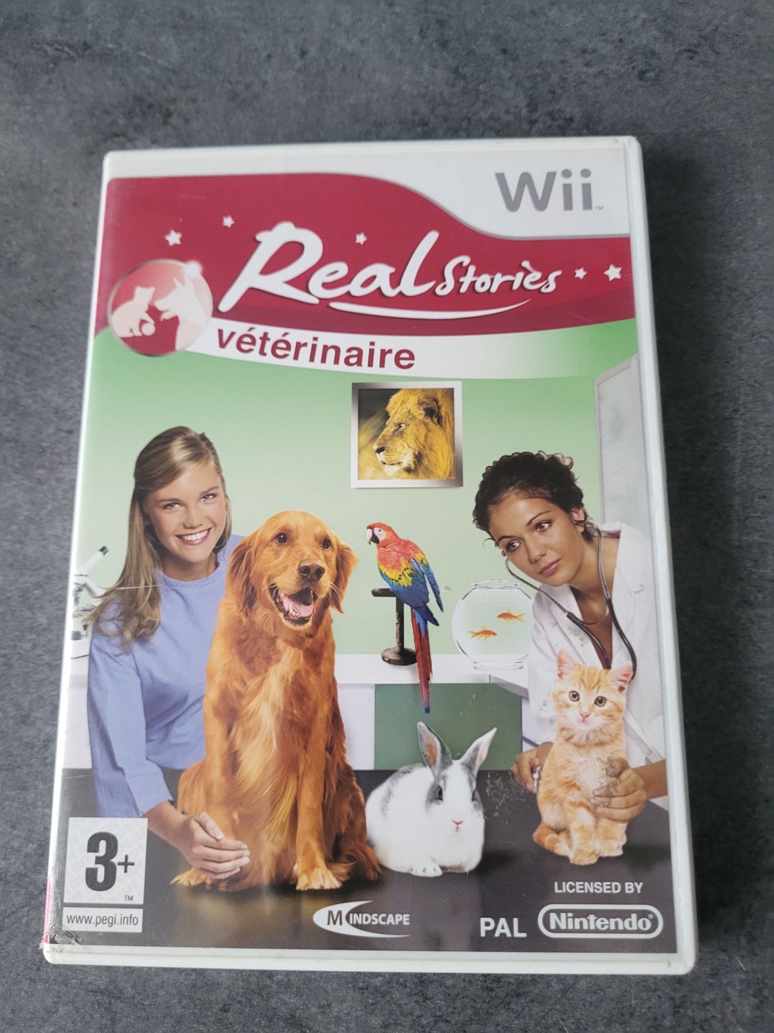 REAL STORIES VÉTÉRINAIRE NINTENDO WII