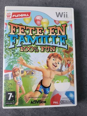 FÊTE EN FAMILLE 100% FUN NINTENDO WII
