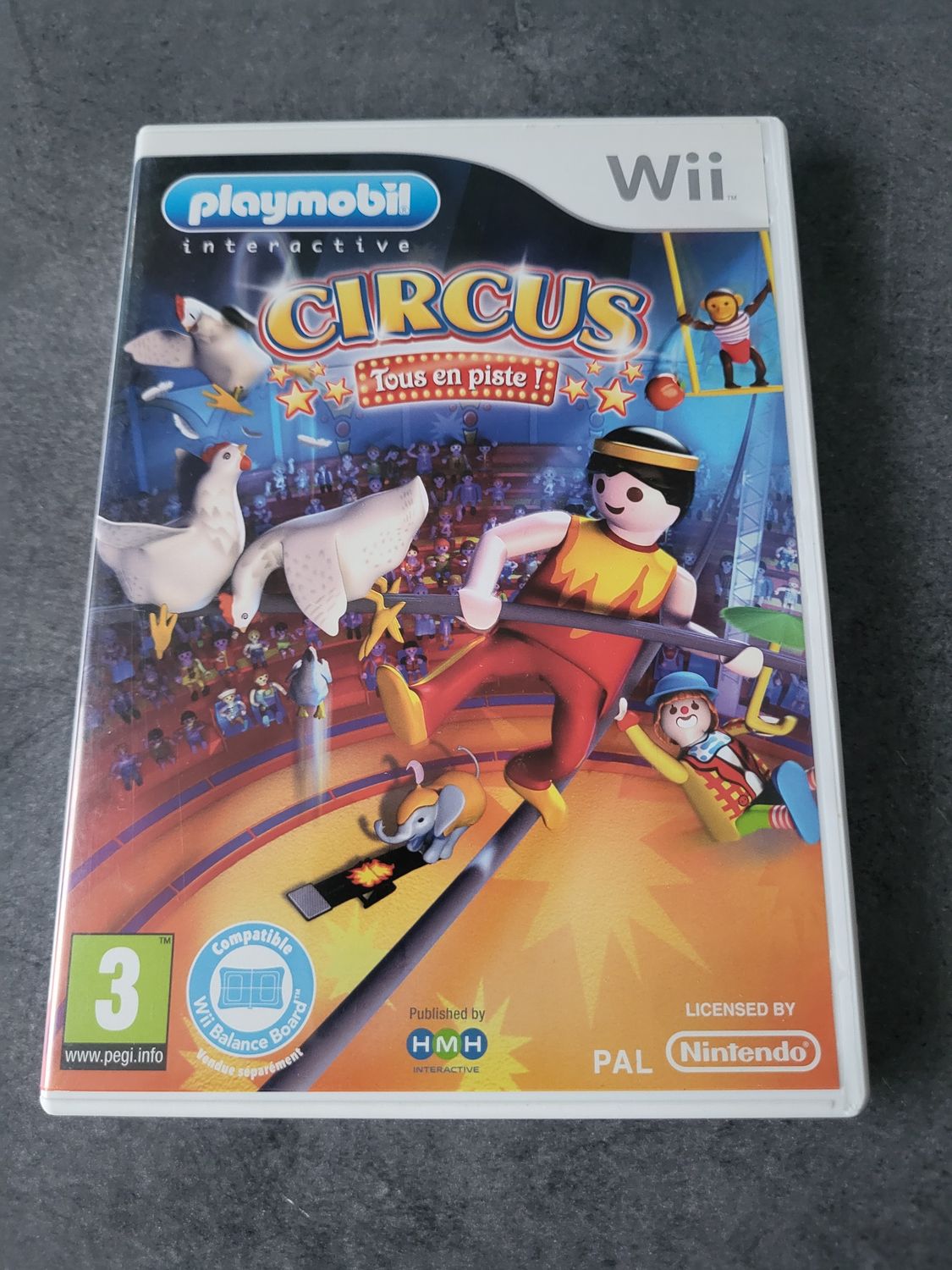 CIRCUS PLAYMOBIL NINTENDO WII