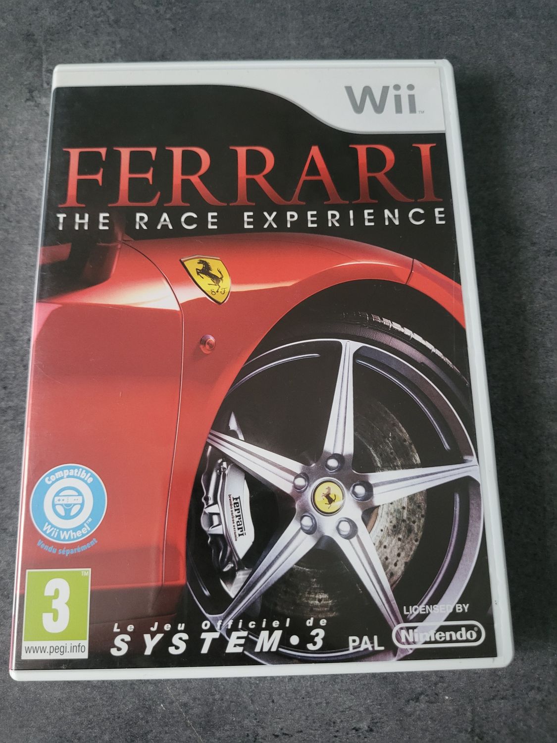 FERRARI THE RACE EXPÉRIENCE NINTENDO WII