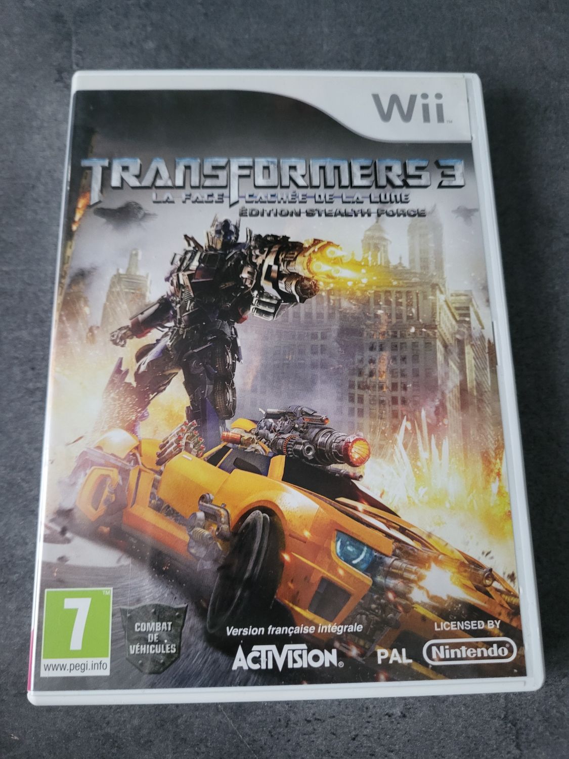 TRANSFORMERS 3 NINTENDO WII