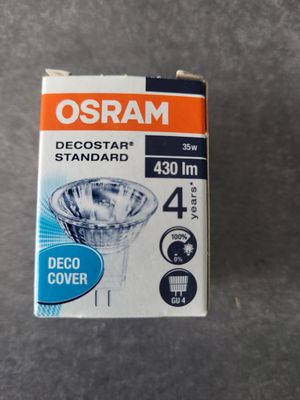 OSRAM HALOGEN DECOSTAR 35S STANDARD 44892 WFL 12V 35W GU4 36°