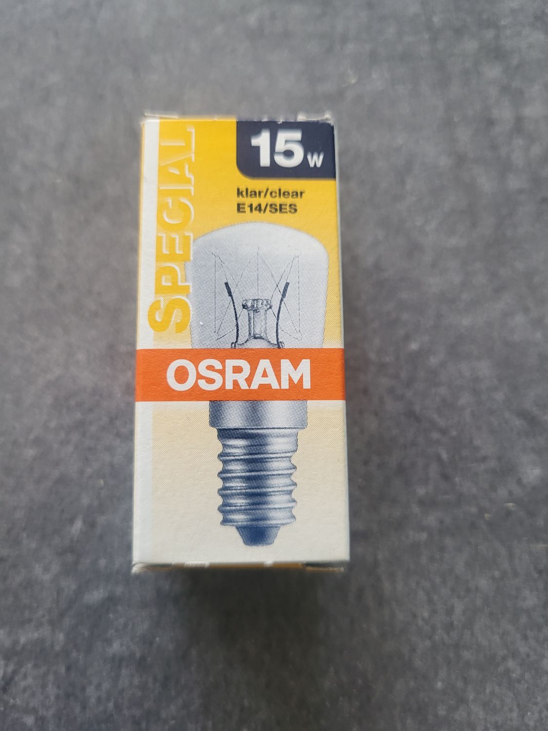 OSRAM SPC T26/57 CL15 230V E14 15W
