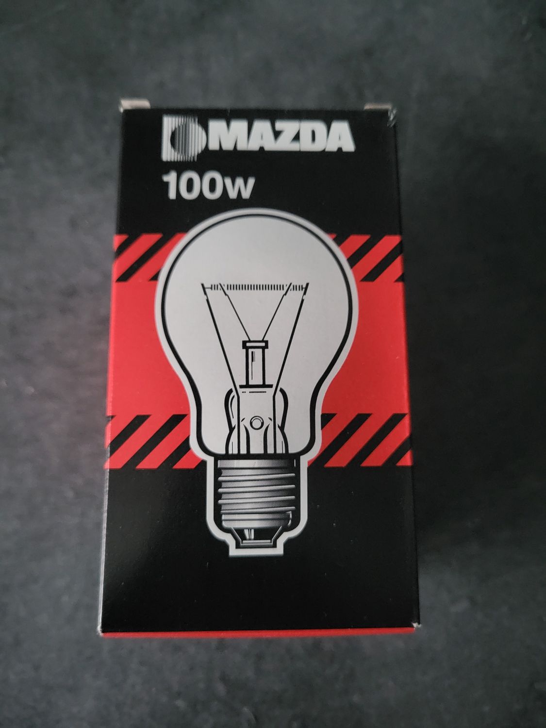 MAZDA 230V 100W E27 CODE 00926 CLAIRE