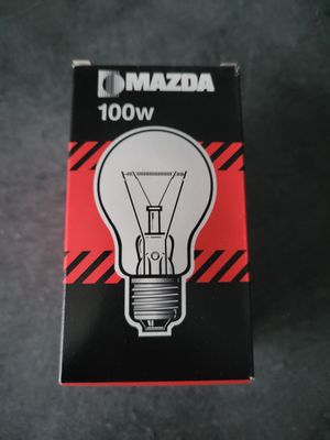 MAZDA 230V 100W E27 CODE 00926 CLAIRE