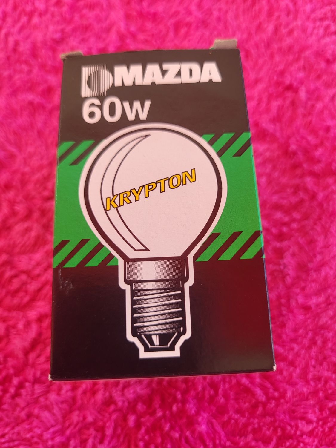 MAZDA KRIPTON 230V 60W E14 CODE 00218