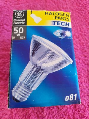 GÉNÉRAL ELECTRIC HALOGENE PAR25 50W E27 DIAMÈTRE 81MM