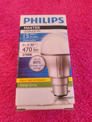 PHILIPS MASTER LEDBULB MV 8W=40W B22 2700K