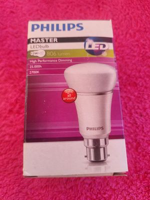 PHILIPS MASTER LEDBULB 12W=60W B22 2700K