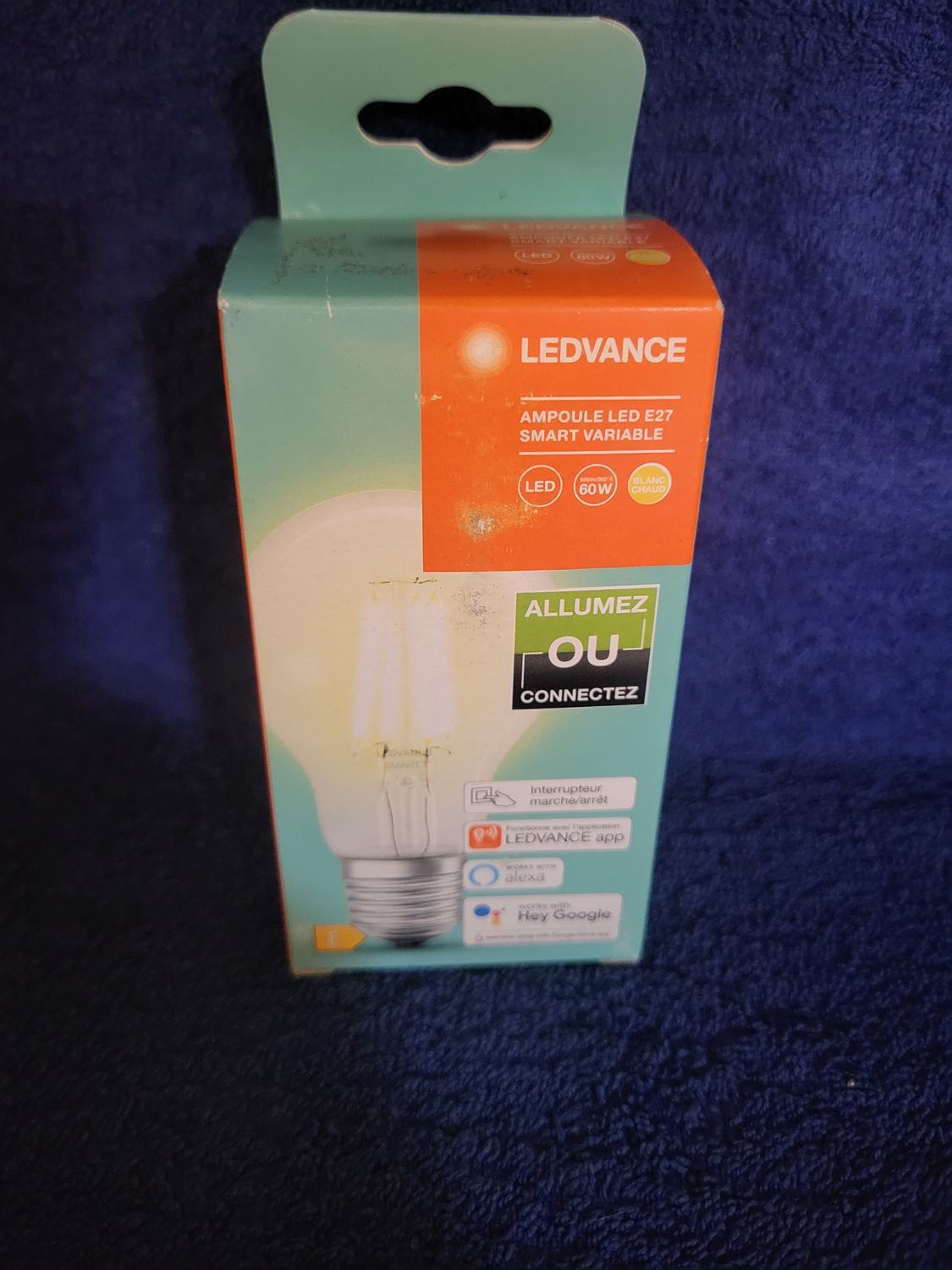 LEDVANCE LED E27 6W = 60W 2700K BLUETOOTH