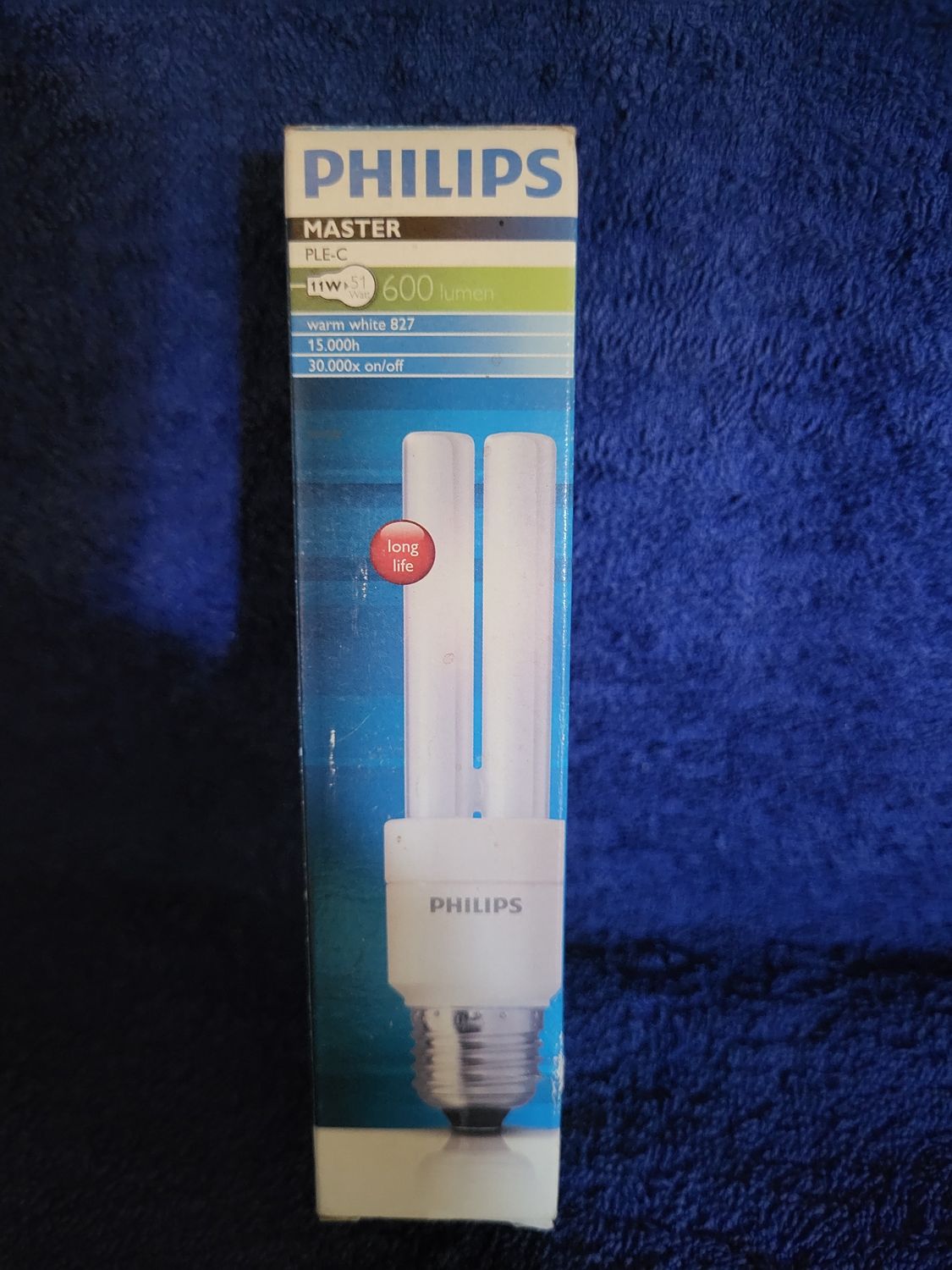 PHILIPS MASTER PLE-C 11W=51W E27 2700K