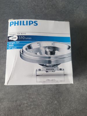 PHILIPS HALOGEN 12V R111 50W 24° G53 3000K