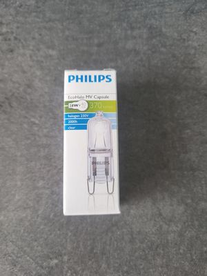 PHILIPS ECOHALO MV CAPSULE 230V 28W=40W 370 LUMENS G9