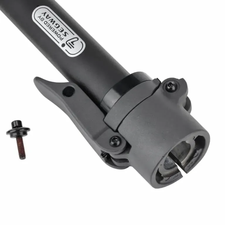 Potence et base pliables de rechange en aluminium pour trottinette électrique Ninebot Max G30, assemblage de poteau droit à joint fixe, pièces de Potence et base pliables de rechange en aluminium pour trottinette électrique Ninebot Max G30, assemblage de poteau droit à joint fixe, pièces de