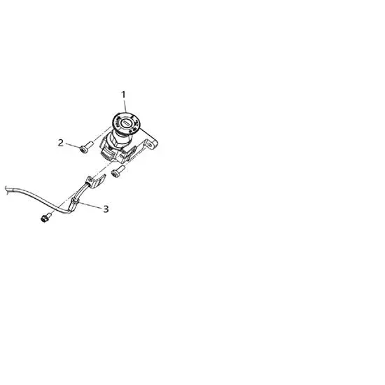 3 Câble de verrouillage de selle K024A0286-T0.0
